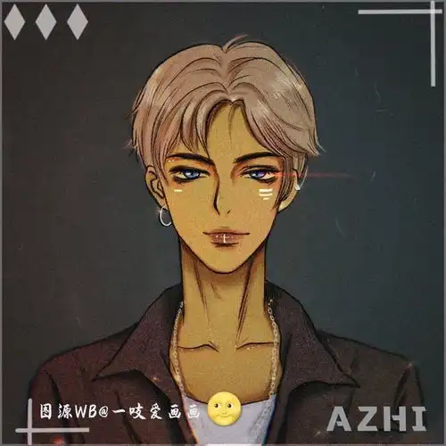  emoji表情也能拟人化小黑脸是长发御姐,粑粑变成白发帅哥