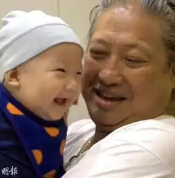  洪天明儿子大笑表情超萌网民赞似洪金宝