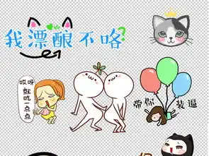  卡通可爱微信字体表情包设计素材图片模板下载3.01mb办公商务大全生活工作