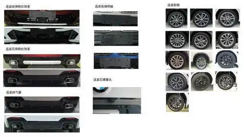  宝马中期改款x3ix3申报图曝光,全新包围更加帅气