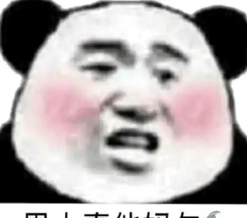  熊猫头聊天专用表情包我就是爱生气,你管得着吗