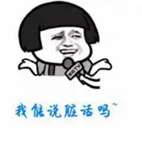  我能说脏话吗表情包微信头像图片大全