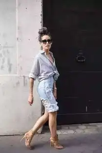  上身比较肉肉的美少女只要搭配好没有胖嘟嘟