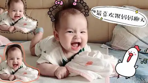  三个月宝宝在家游泳玩太嗨差点把自己干翻了玩出各种表情包