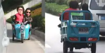  交警把违法行人做成大头表情包画风让人笑喷