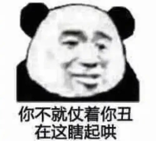  一组怼人专用经典熊猫头表情包