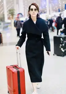  闫妮黑look走机场,围巾帽子包裹严实,墨镜遮面不敢露眼睛