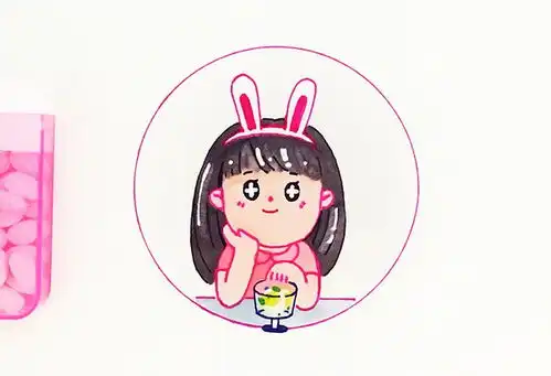  超萌的画画小教程手帐boy的少女心