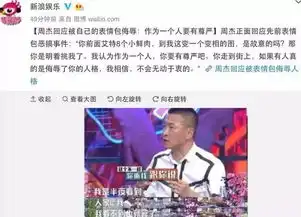  周杰终于因为表情包发怒消费明星的底线在哪里