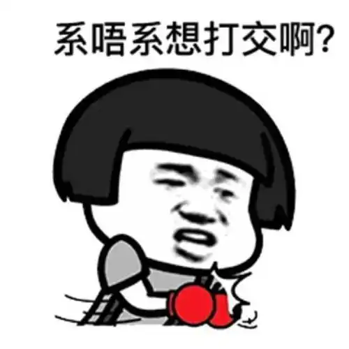  粤语吵架表情包傻嗨扑街啦