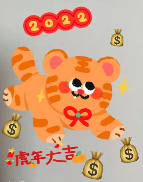  小闹虎表情包第二弹来了,一起来看看吧