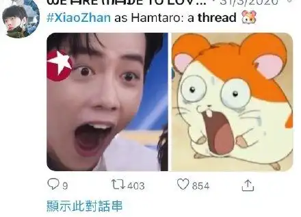  论肖战跟表情包的适配性