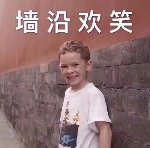  斗图必备表情包,假笑男孩来中国开淘宝店