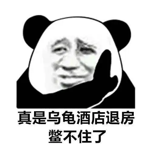  熊猫歇后语表情包,给爷整笑了