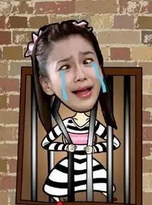  自黑不能停angelababy晒斗鸡眼照模样搞笑图