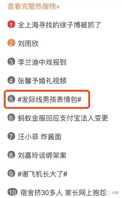  发际线男孩为何会刷屏朋友圈