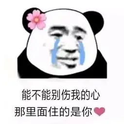  熊猫头斗图表情包照目前这个形式去看,我没打死你,算我爱你