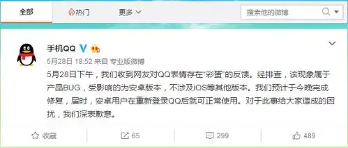  qq表情惊现恶意彩蛋,腾讯甩锅产品bug