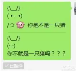  朋友圈你是不是一只猪是什么意思朋友圈你是不是一只猪翻译玩法