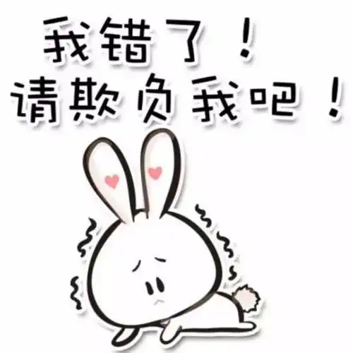 亲爱的我错了表情包体面