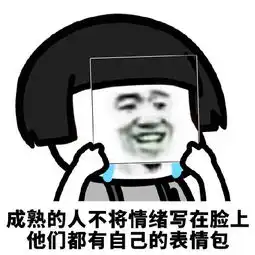 脸上写着帅的表情包