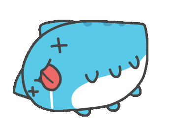  水群时发现的蓝色猫咪表情包四