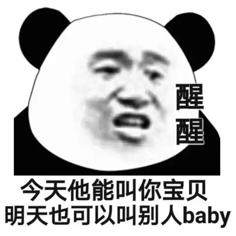  沙雕熊猫头