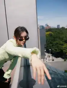 戴眼镜的女孩表情包袁姗