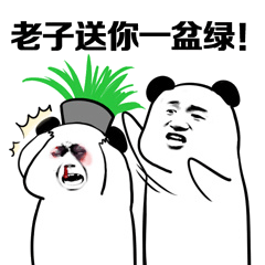  抖音社会毒打熊猫表情包大全