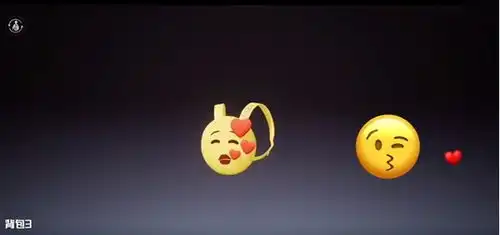 emoji黄脸表情包背包