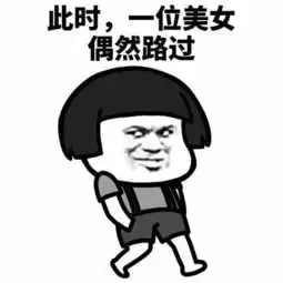  路过表情包