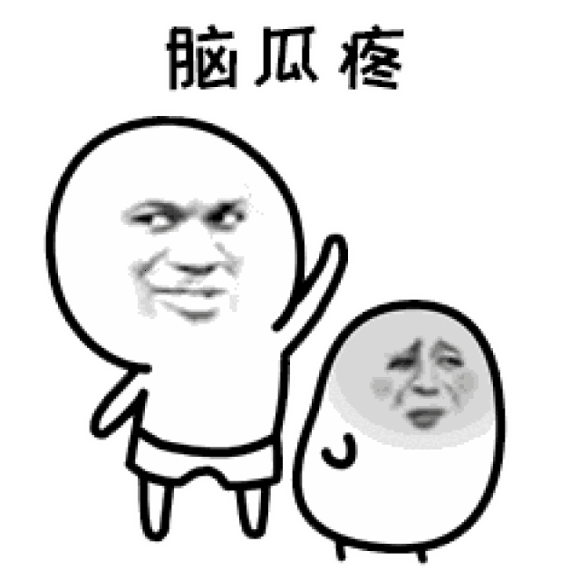  抖音唉呀妈呀脑瓜疼表情包gif高清图片分享