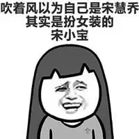  大脸盘子表情包微信头像图片大全