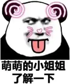  熊猫头关于小姐姐表情包合集我最牵挂的还是你这个小姐姐