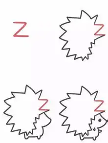  超萌字母画教程,英语绘画双重启蒙