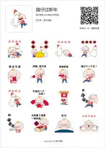  新年微信表情包贡献,祝大家新年快乐站酷zcool移动版