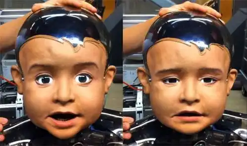  来看看拥有喜怒哀乐表情的机器人宝宝diegosan吧,不过...似乎有一点吓人啊...视频