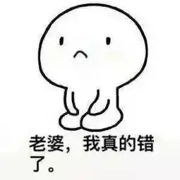  跟媳妇道歉的表情包