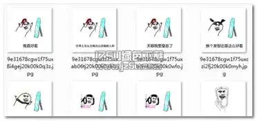 好看表情包动漫照镜子
