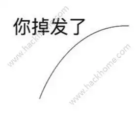  微信你的头发掉了是什么意思微信聊天你的头发掉了图片分享