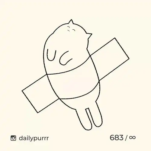 大胆竟敢拿本喵的脸当画画素材