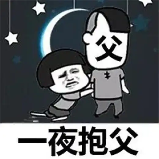 帅的表情包图片父亲节