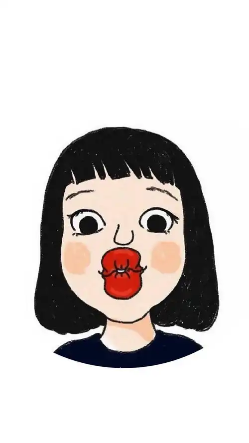  嘟嘟姐掀起嘟嘴热潮,嘴巴总要嘟一下才好