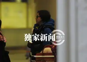  闫妮穿着厚重戴墨镜回京一路狂聊手机