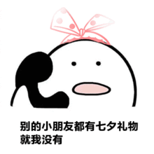 羊驼吐口水表情包gif七夕