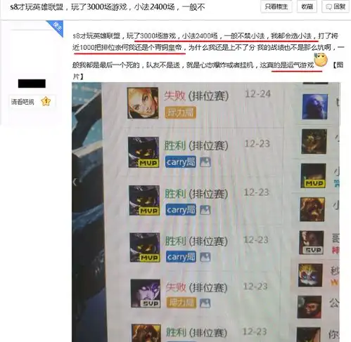  lol肝帝一年2400场小法仍在青铜,玩家指出游戏理解真的很重要
