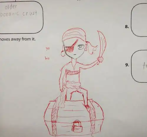  学生倒数第一试卷,不会做题画表情包,美术老师看后赞不绝口