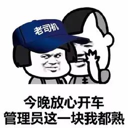  蘑菇头老司机表情包