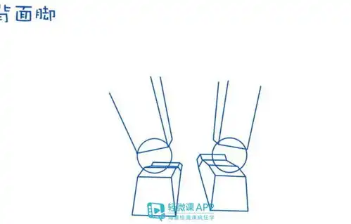  脚部结构怎么画动漫脚部结构绘画