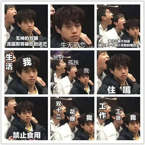  王大陆有毒将彭昱畅魏大勋带成全网最火表情包